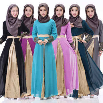 Дешевые женщины мода Исламская одежда мусульманский Дубай Абая оптовая